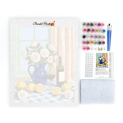 Une table confortable - Peinture par numéros