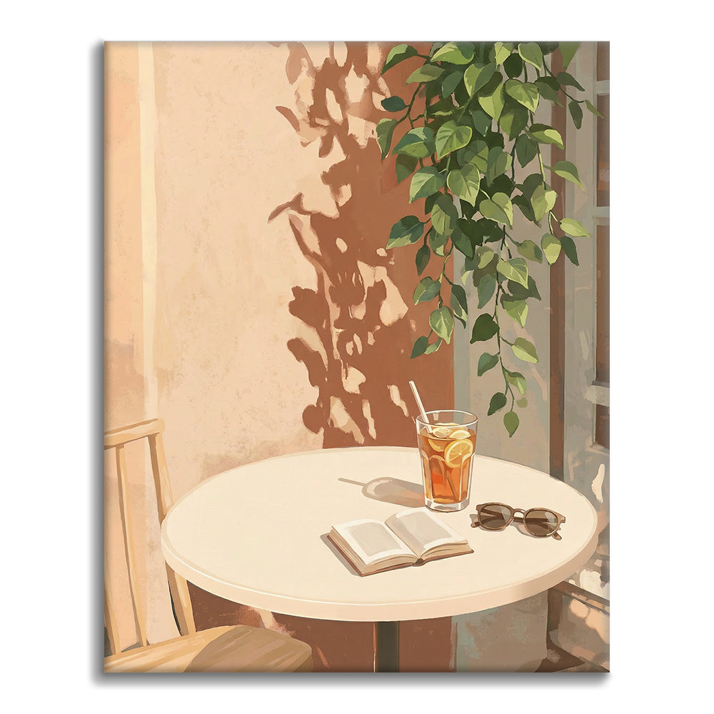 Coins calmes - Peinture par numéros