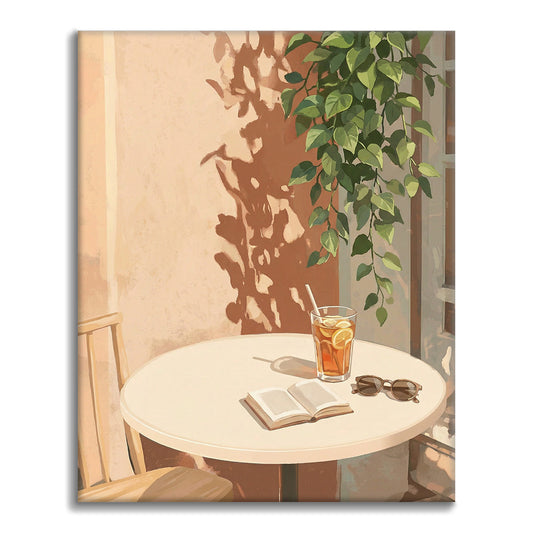 Coins calmes - Peinture par numéros