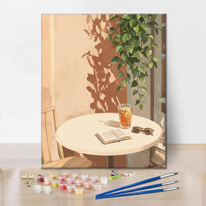 Coins calmes - Peinture par numéros