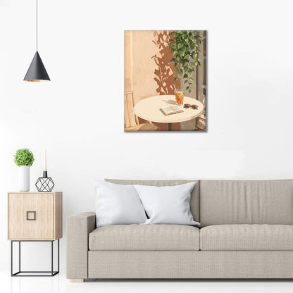 Coins calmes - Peinture par numéros