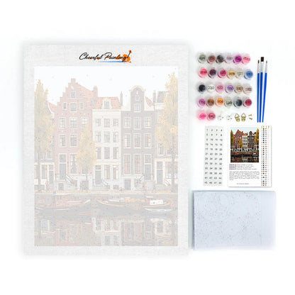 La Cité des Canaux - Peinture par numéros
