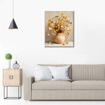 Fleurs séchées - Peinture par numéros