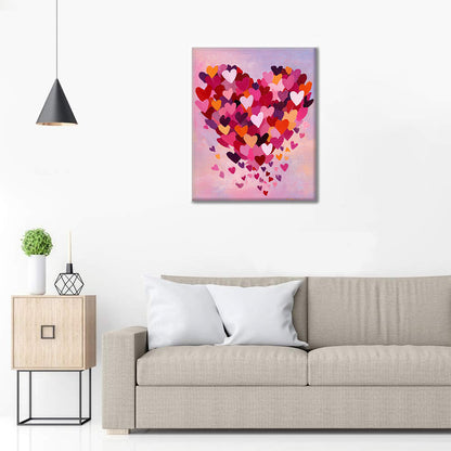 Le plaisir du cœur - Peinture par numéros