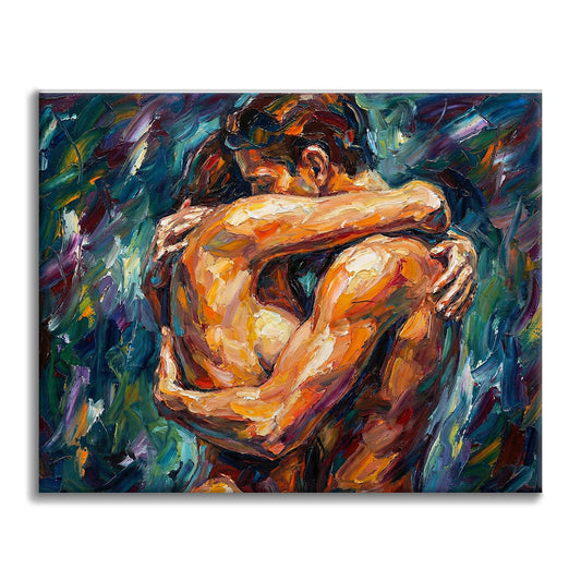 Cœurs entrelacés - Peinture par numéros