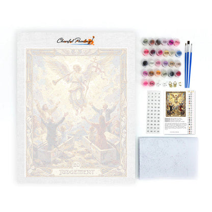 Le Jugement - Peinture par numéros