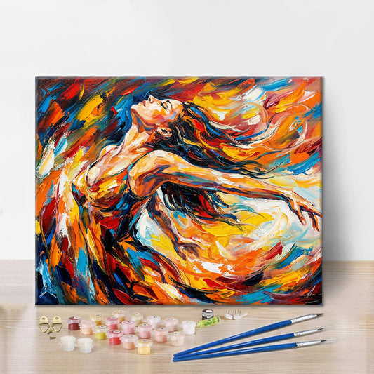 Le Chant du Feu - Peinture par numéros