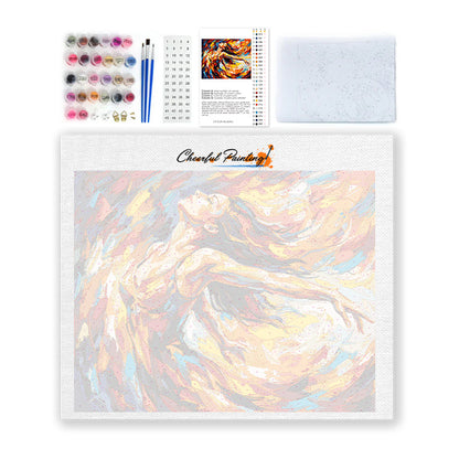 Le Chant du Feu - Peinture par numéros