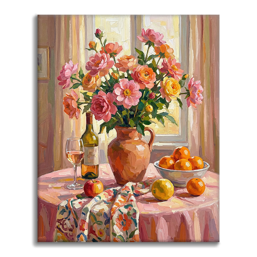 Harmonie de table - Peinture par numéros
