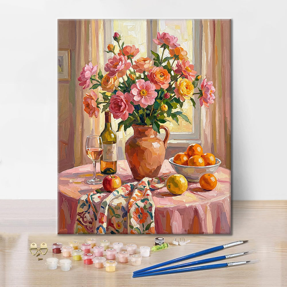 Harmonie de table - Peinture par numéros