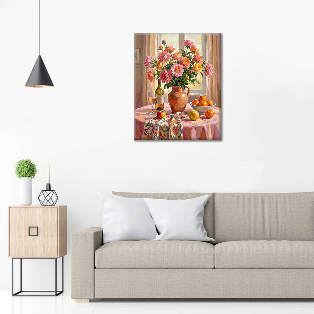 Harmonie de table - Peinture par numéros