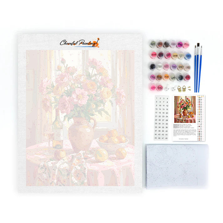 Harmonie de table - Peinture par numéros