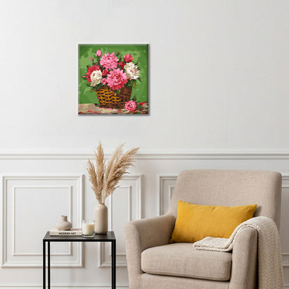 Romance florissante - Mini peinture par numéros