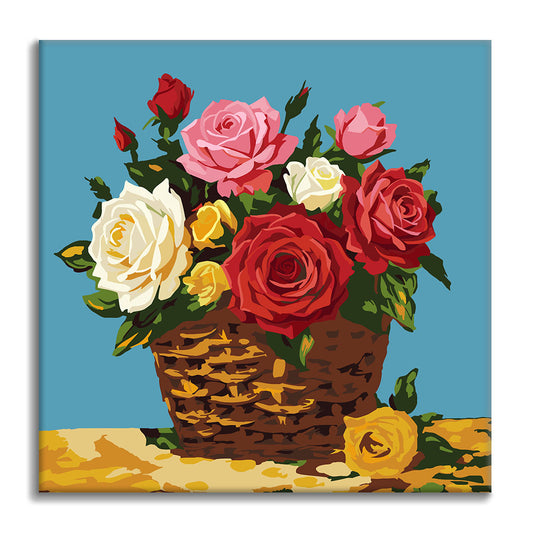 Couleurs de l'amour - Mini peinture par numéros
