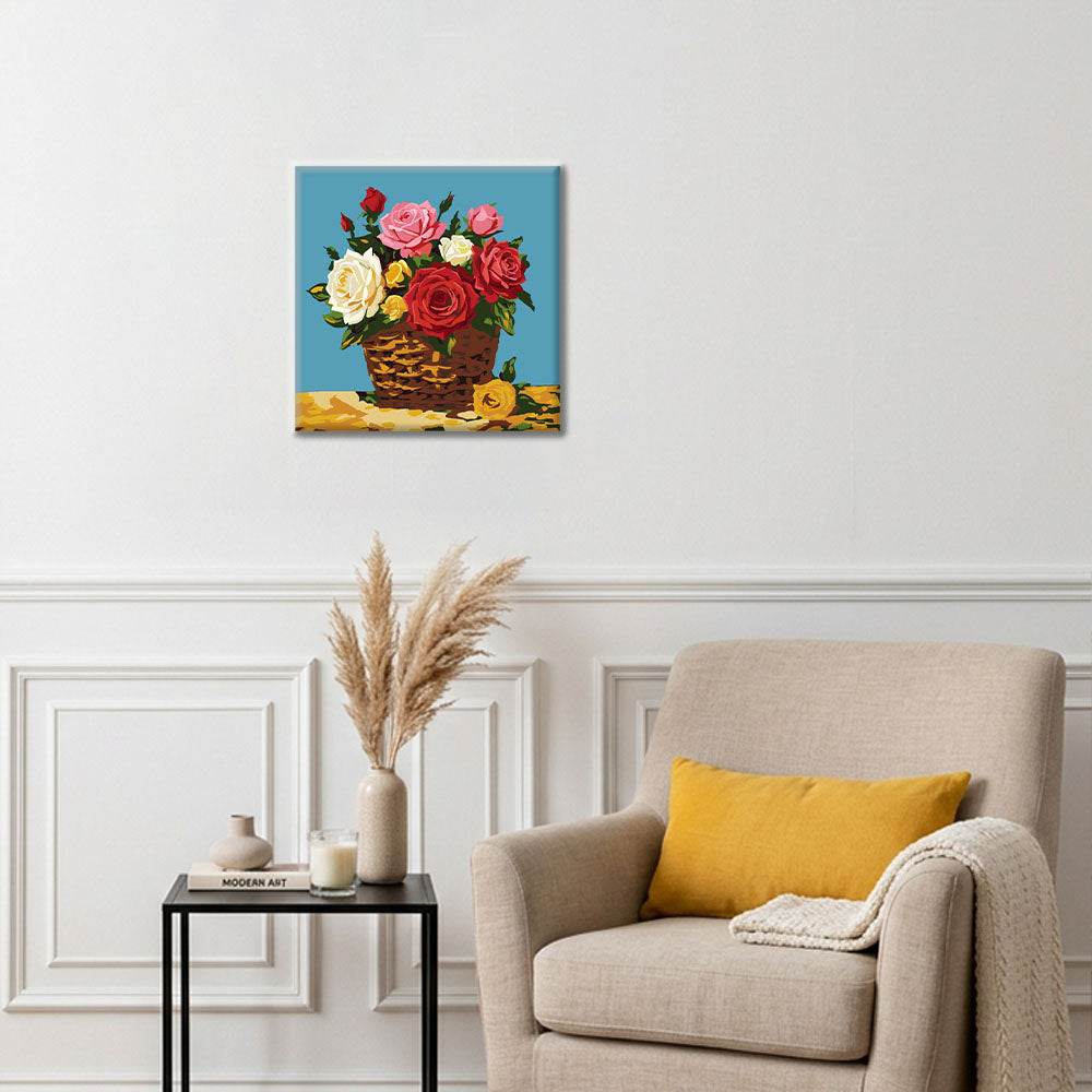 Couleurs de l'amour - Mini peinture par numéros