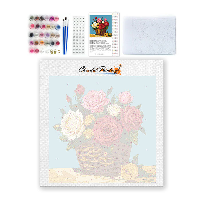 Couleurs de l'amour - Mini peinture par numéros