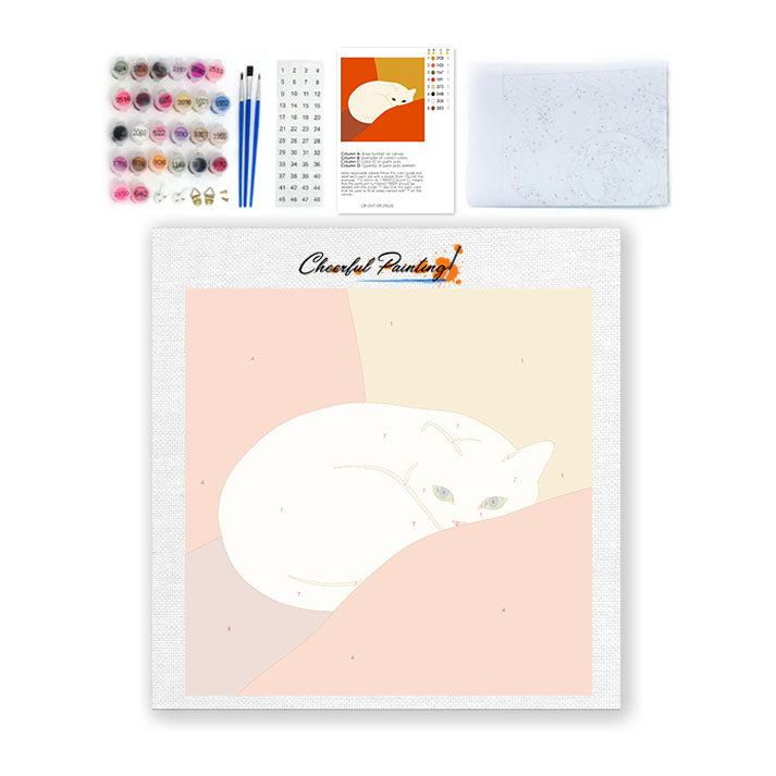 Curiosité en couleurs - Mini peinture par numéros