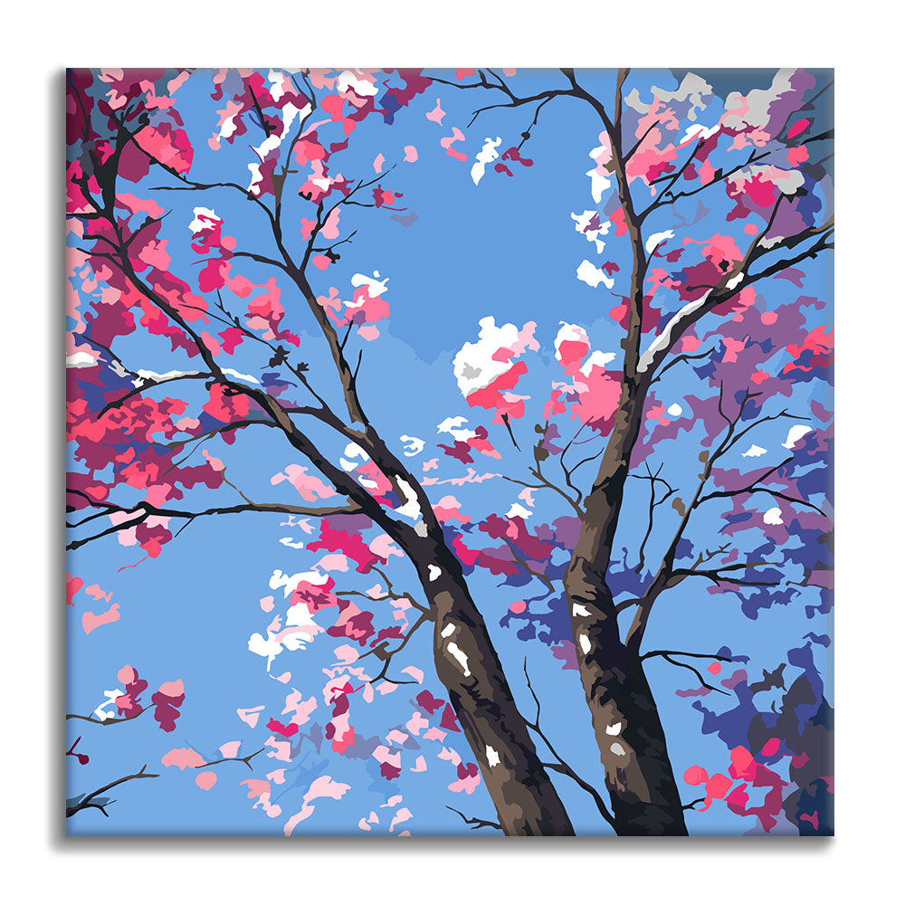 Éveil du printemps - Mini peinture par numéros