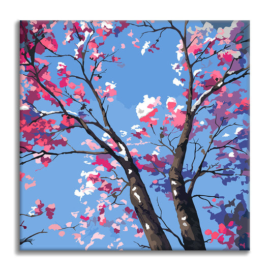 Éveil du printemps - Mini peinture par numéros