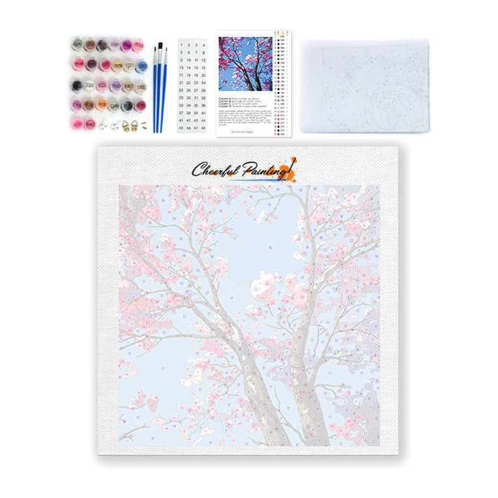 Éveil du printemps - Mini peinture par numéros