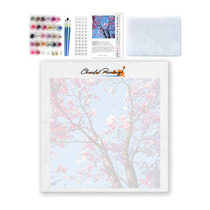 Éveil du printemps - Mini peinture par numéros