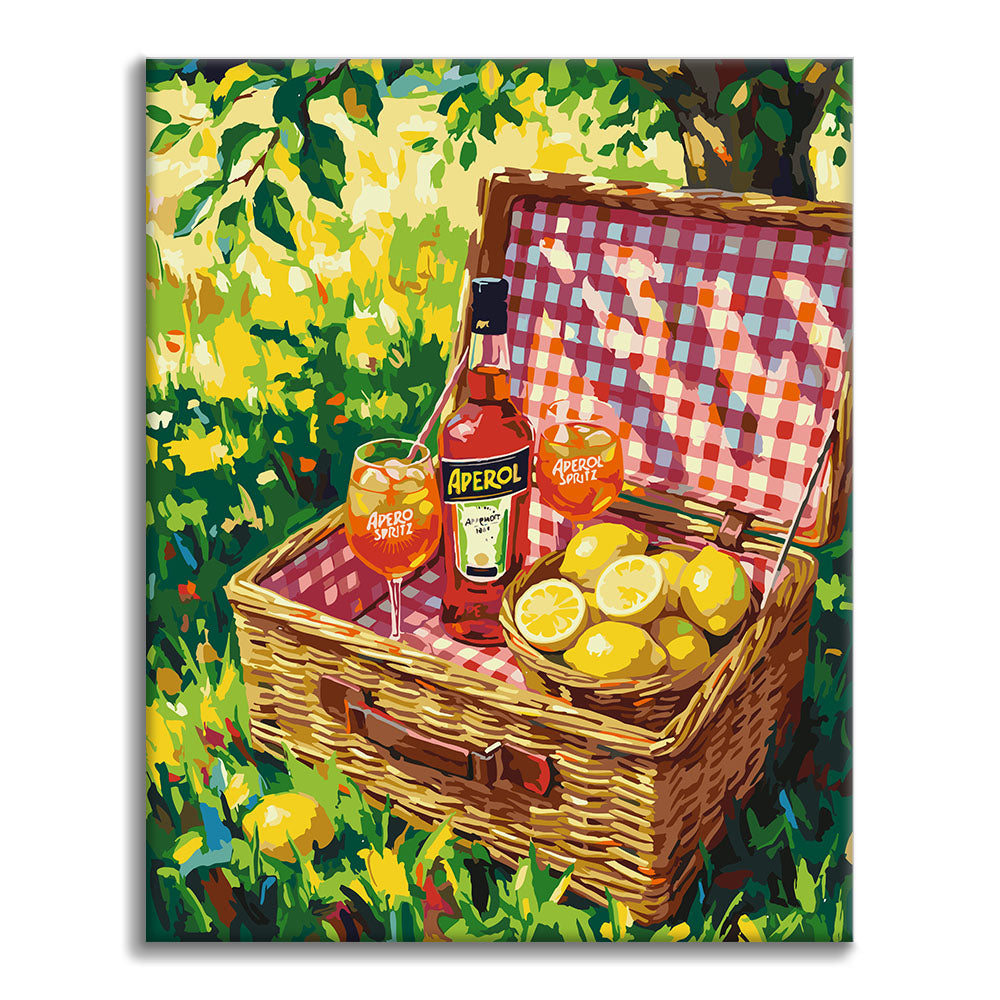 Dolce Vita Fields - Peinture par numéros