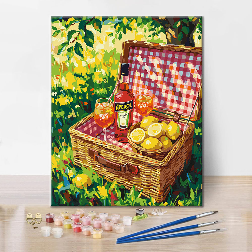 Dolce Vita Fields - Peinture par numéros