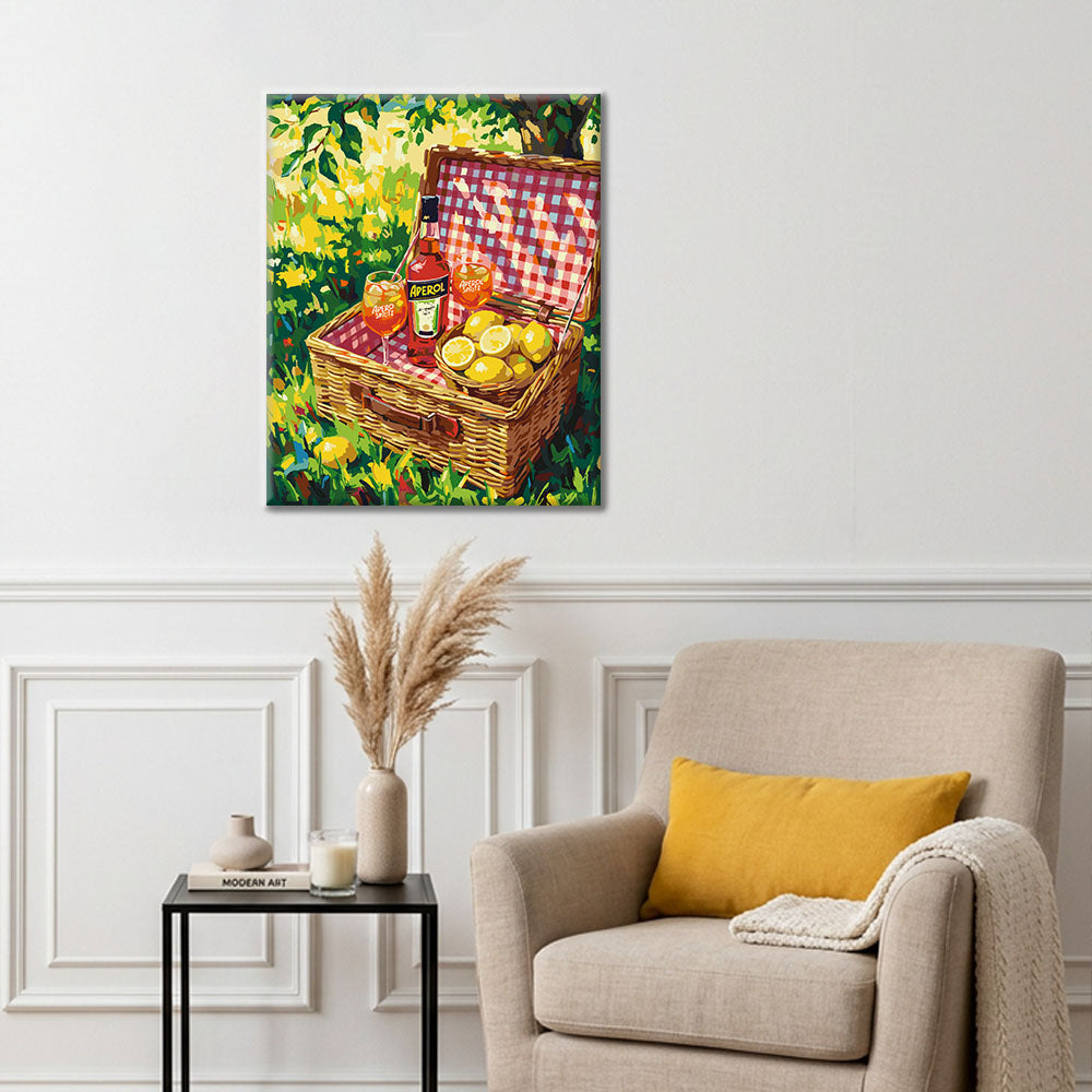 Dolce Vita Fields - Peinture par numéros