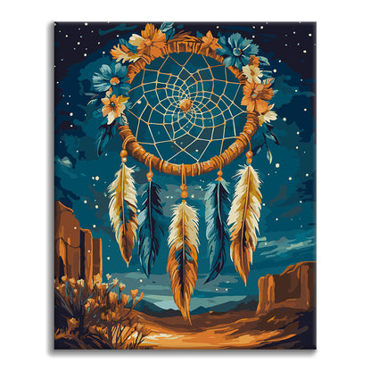 Attrape-rêves - Peinture par numéros