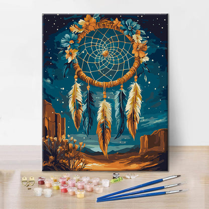 Attrape-rêves - Peinture par numéros