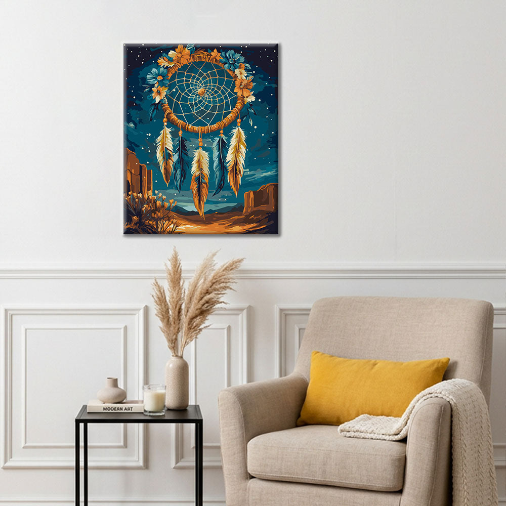 Attrape-rêves - Peinture par numéros