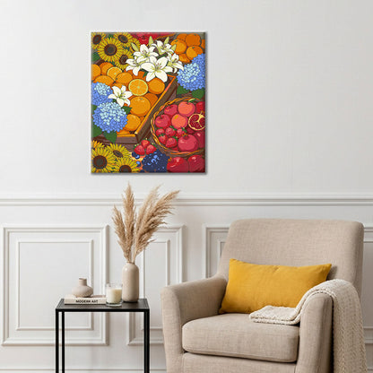 Marché de Sunny Street II - Peinture par numéros