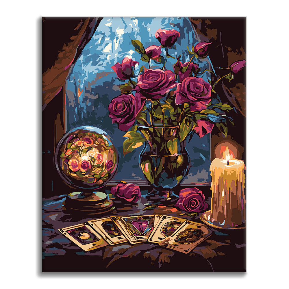 Tirage de cartes de tarot - Peinture par numéros