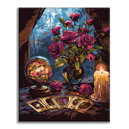 Tirage de cartes de tarot - Peinture par numéros