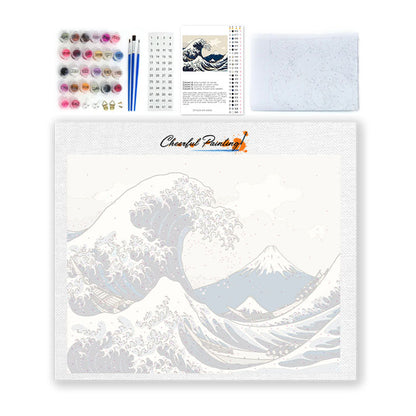 Vagues et bateaux - Peinture par numéros