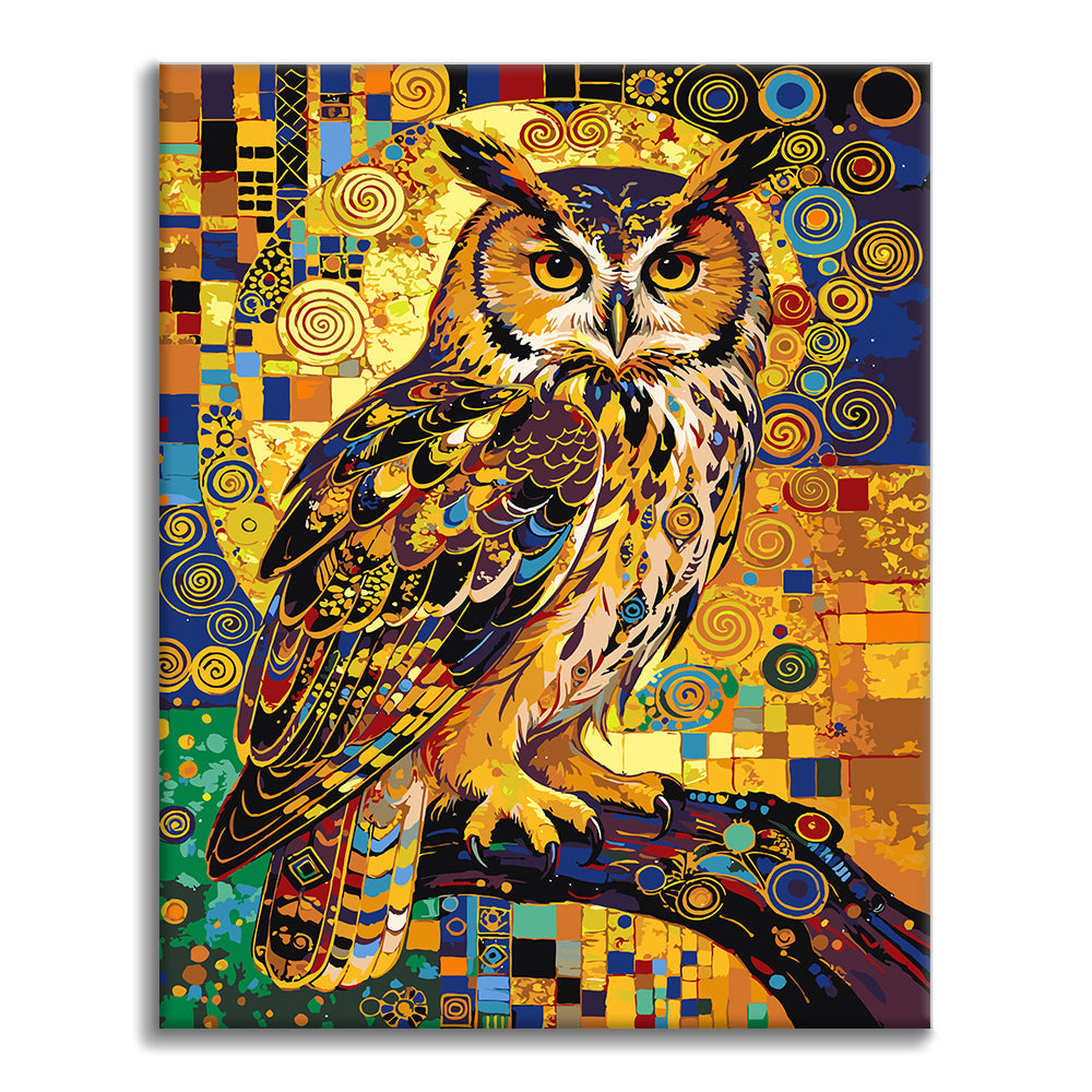 Hibou éternel - Peinture par numéros