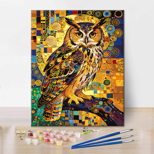 Hibou éternel - Peinture par numéros