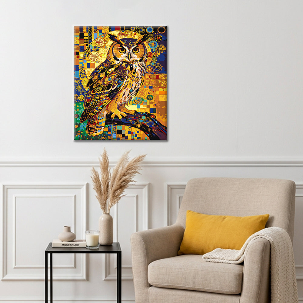 Hibou éternel - Peinture par numéros