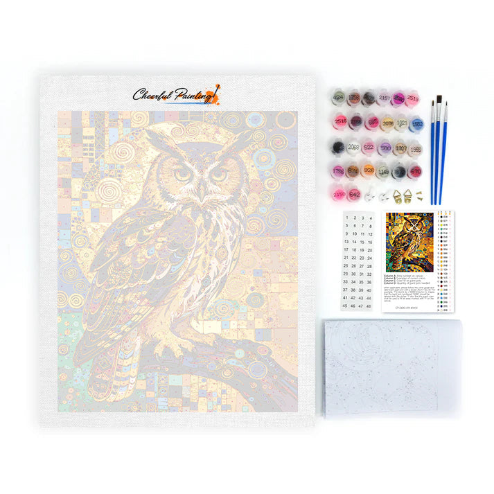 Hibou éternel - Peinture par numéros