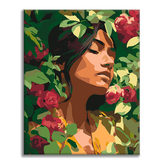 Fille d'honneur - Peinture par numéros