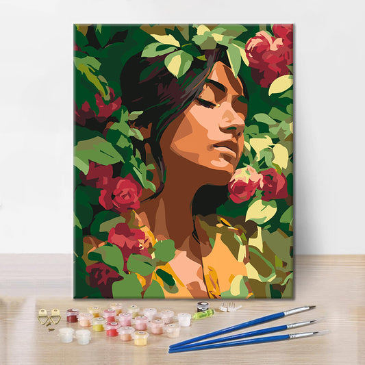 Fille d'honneur - Peinture par numéros
