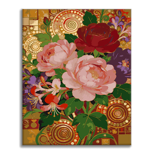 Le Rêve fleuri de Klimt - Peinture par numéros