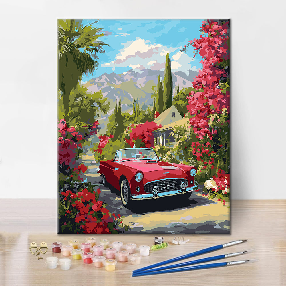 Croisière en Toscane - Peinture par numéros
