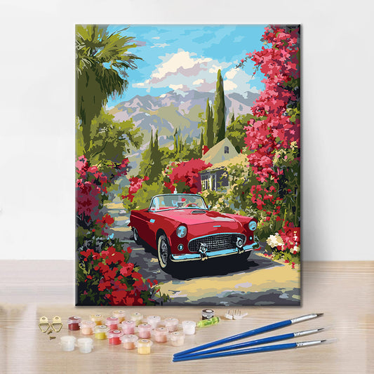 Croisière en Toscane - Peinture par numéros