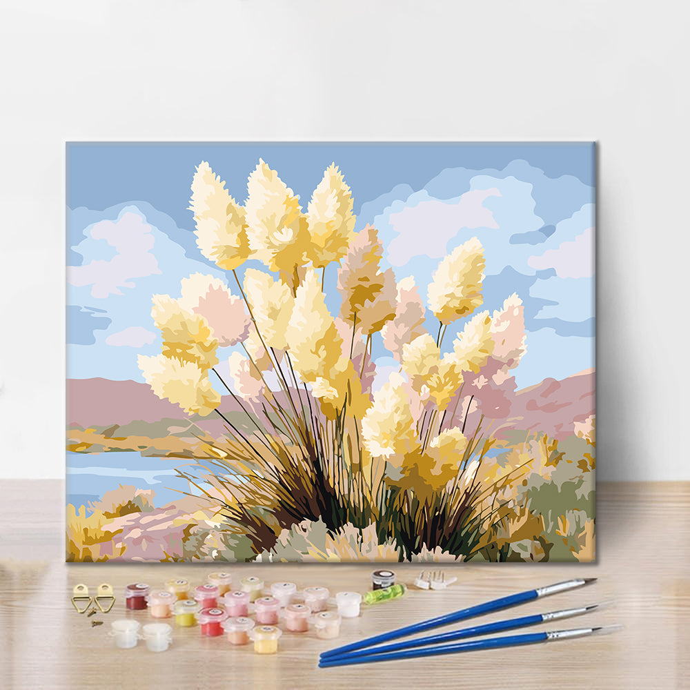 Herbes à vent - Peinture par numéros