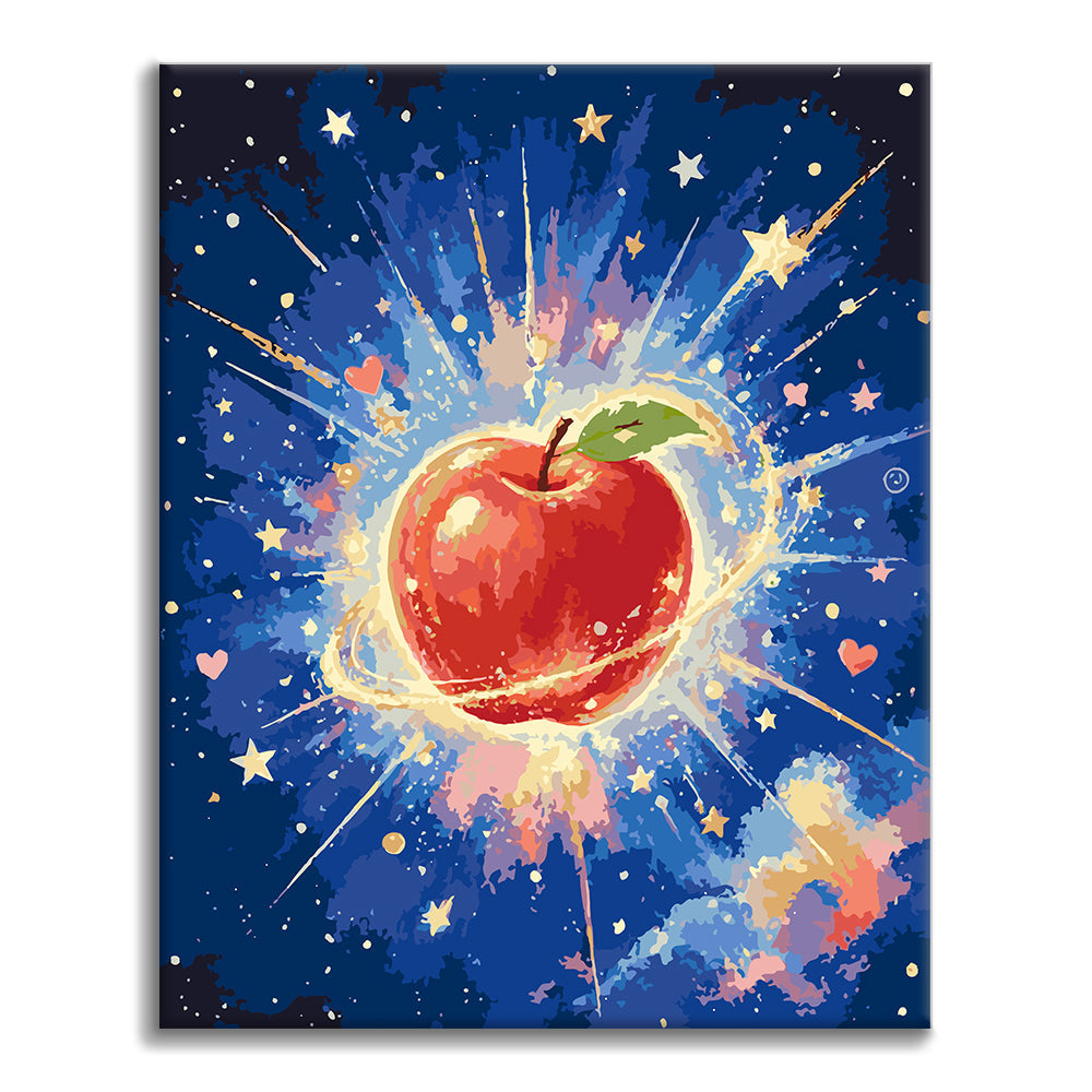 Pomme à souhaits - Peinture par numéros