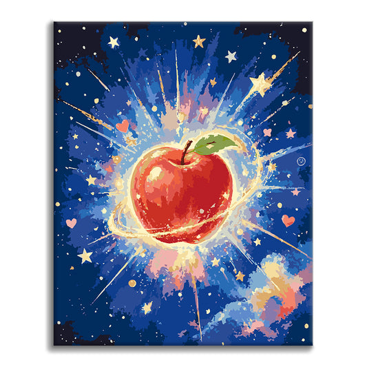 Pomme à souhaits - Peinture par numéros