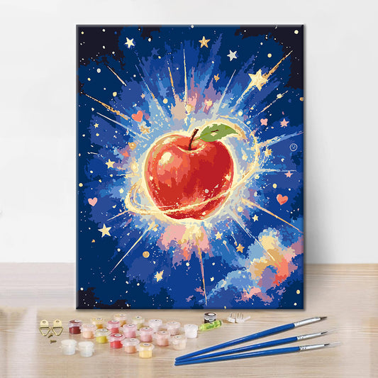 Pomme à souhaits - Peinture par numéros