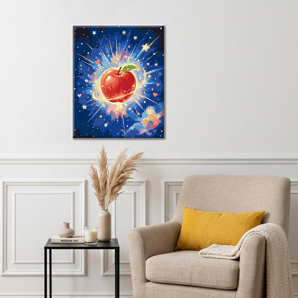 Pomme à souhaits - Peinture par numéros
