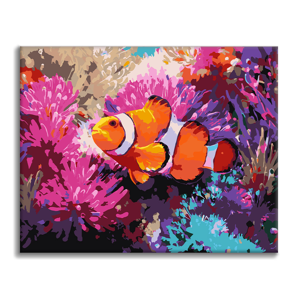 Explorateur de corail – Peinture par numéros